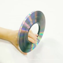 Customized BOPP Transparent Hologram Gold Tear Tape For Packing